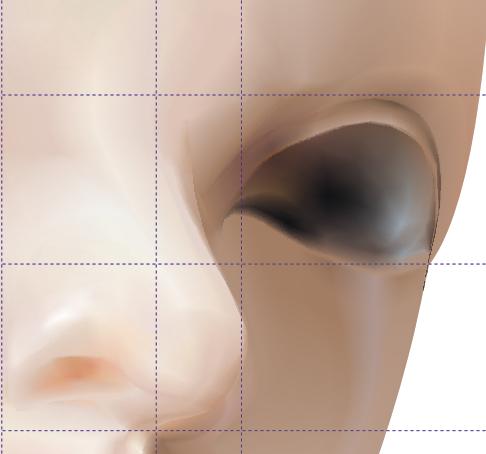 CDR X3设计绘制3D美女图片的实例教程5
