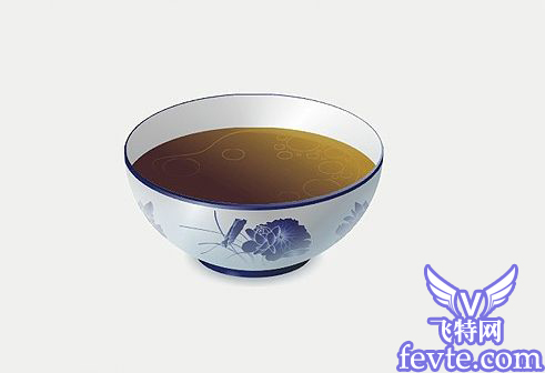 CorelDRAW9绘制一个青花瓷碗教程1