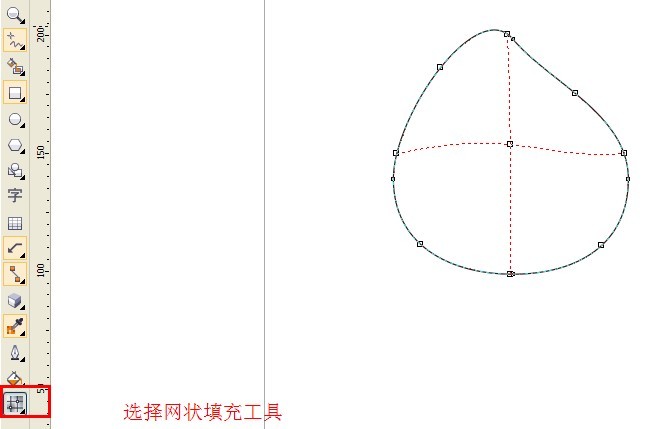 CDR网状填充运用教程4