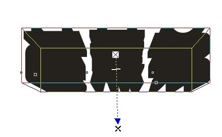 CDR快速制作质感立体字3