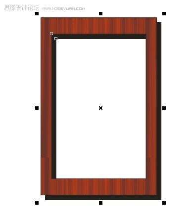 CorelDRAW简单绘制木质品盒子教程5