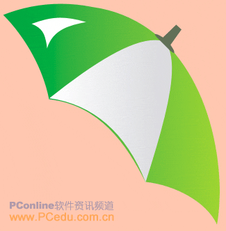 coreldraw制作雨伞18