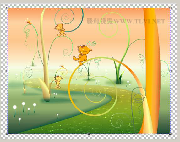 CDR彩色铅笔绘制卡通童话故事插图28