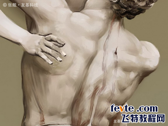 painter临摹雕塑教程8
