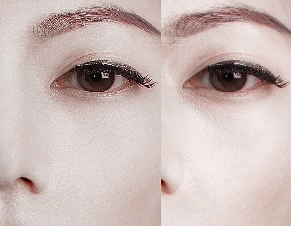 妆容人像的后期教程：如何磨出完美的皮肤质感12