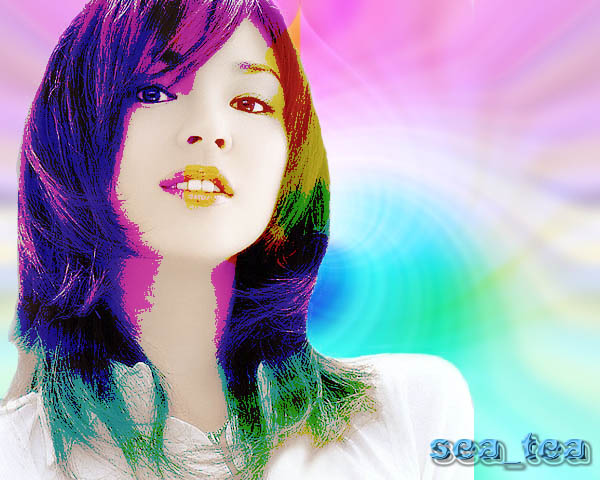 PhotoShop滤镜为照片添加炫彩光影效果3