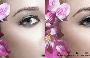 PhotoShop对妆容人像后期皮肤质感修复方法教程1