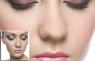 PhotoShop打造妆面人像细腻质感皮肤效果教程1