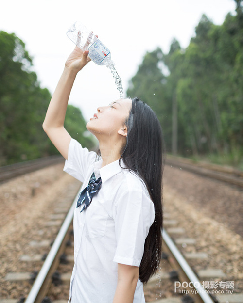 永不磨灭的摄影情节 后期PS日系淡青色调2