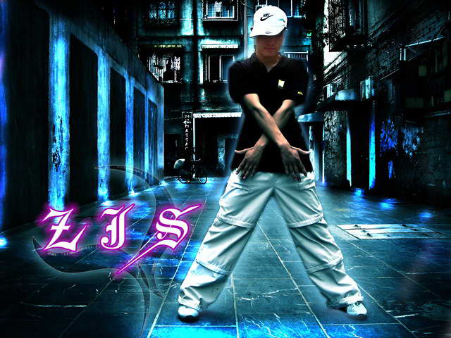 Photoshop打造超酷的暗调蓝光非主流照片2
