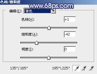 Photoshop打造甜美的深秋暗蓝色外景美女图片12