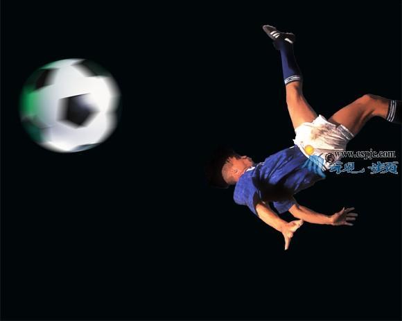 Photoshop打造一张绚丽动感的世界杯足球海报4