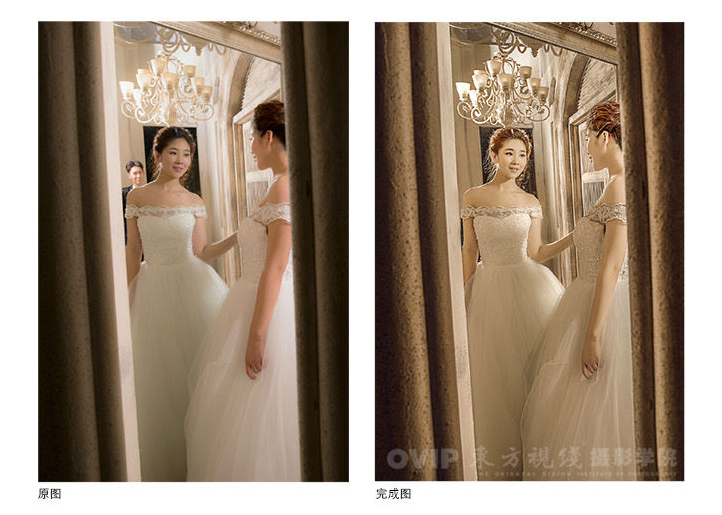 PhotoShop打造高端宫廷婚纱照片HDR效果调色教程2