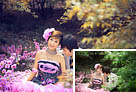 Photoshop打造漂亮时尚的暖色树林婚片教程1