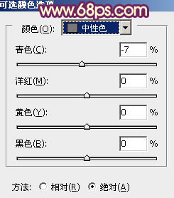 Photoshop给草地人物照片加上橙色调技巧6