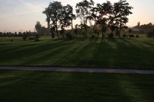 风光摄影PS后期调色教程之高尔夫球场的夕阳2