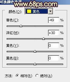 PS如何打造黄褐色竹林婚片3