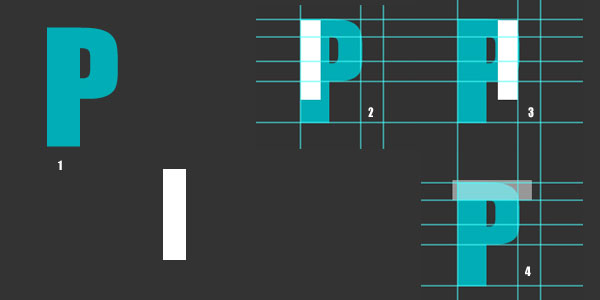 PS教程：制作折叠试字体5
