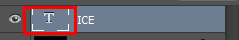 PS创建超炫的冰霜特效字体8