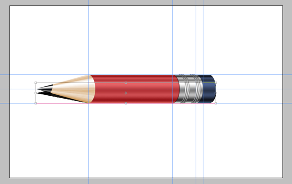 PHOTOSHOP绘制一个超级闪亮的铅笔图标23