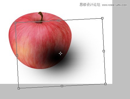Photoshop绘制逼真可口的红苹果教程34