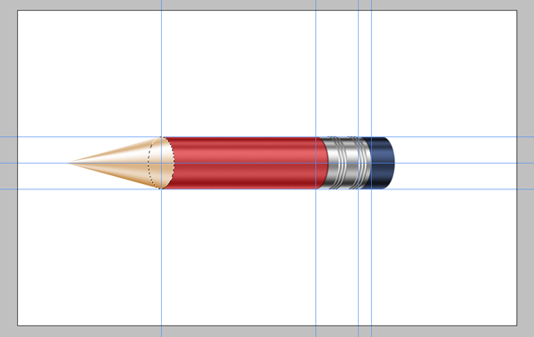 PHOTOSHOP绘制一个超级闪亮的铅笔图标19