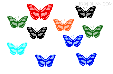 用ps鼠绘漂亮的蝴蝶教程12