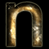 photoshop制作高光生锈文字1