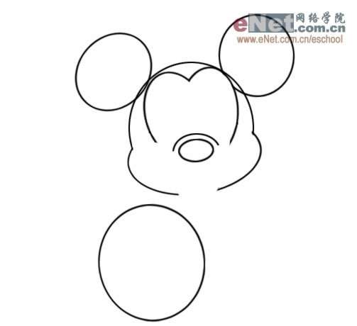 PhotoShop绘制可爱的米老鼠4
