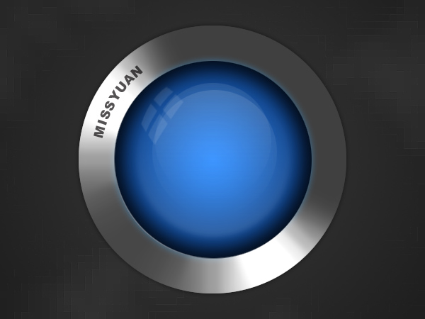 PhotoShop绘制质感玻璃按钮的详细教程1