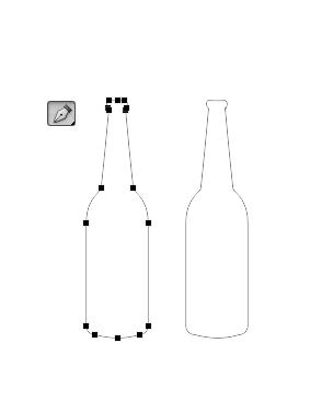 PhotoShop绘制逼真的啤酒瓶教程4