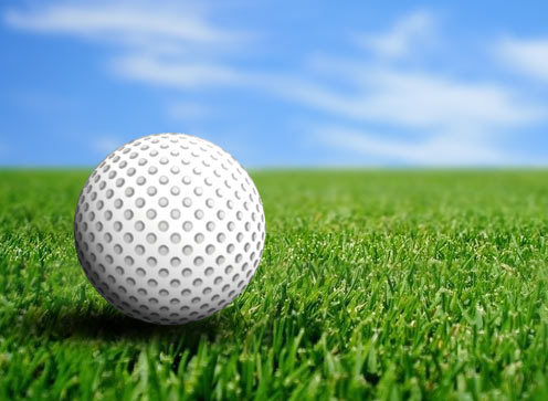 PhotoShop绘制草地上的高尔夫球教程1