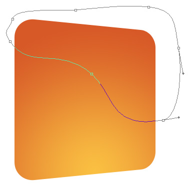PS制作立体3D橙色玻璃RSS Icon图标设计教程4