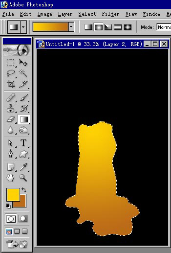 PS软件绘制蜡烛教程2