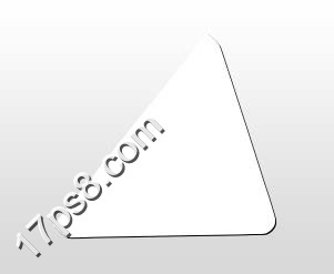 Photoshop打造高光立体三角形图标5