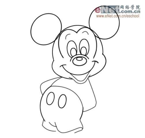 PhotoShop绘制可爱的米老鼠7
