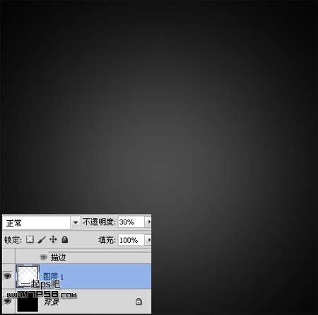 PhotoShop制作简洁质感黑色圆形开关按钮效果教程2