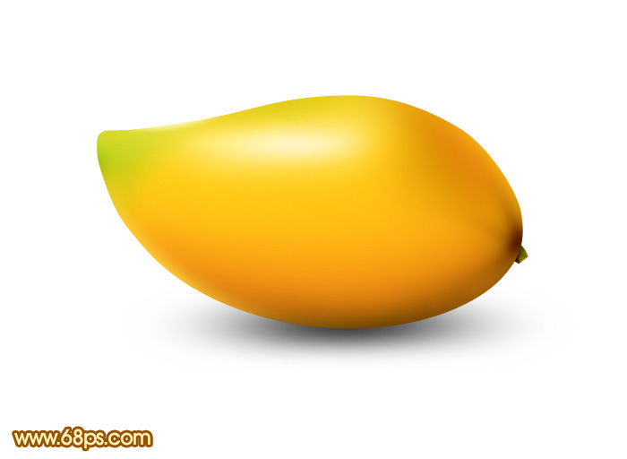 Photoshop绘制一个芒果教程1