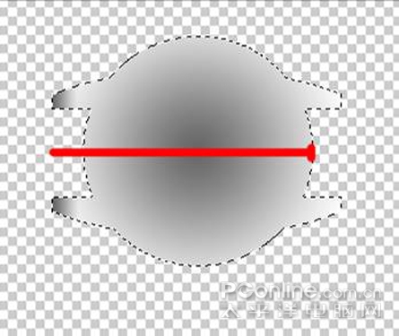 photoshop绘制闪亮钻石黄金手表教程8