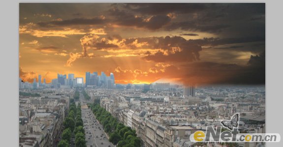PhotoShop合成渲染城市日落景象效果教程2
