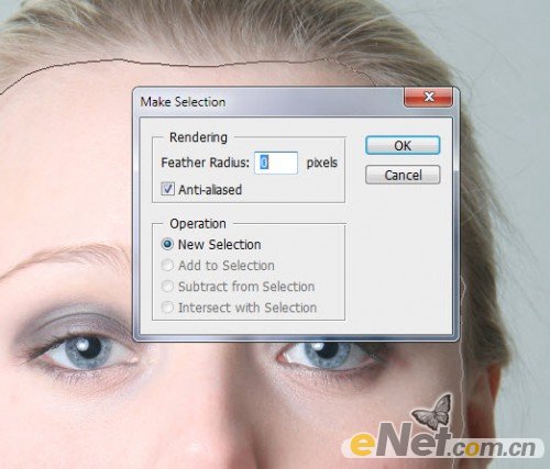 PhotoShop打造斑驳残破的美女脸庞海报效果教程5