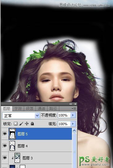 Photoshop合成非主流插画美女形象14