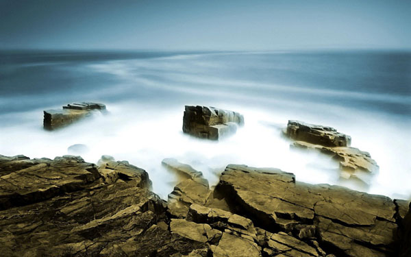 PS合成超现实梦幻效果的海景照片教程4