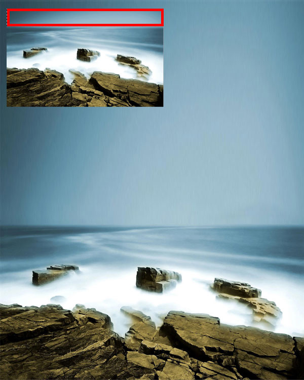 PS合成超现实梦幻效果的海景照片教程6