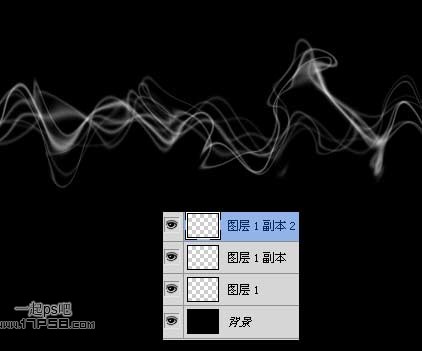 利用PS滤镜制作简单的烟雾曲线8
