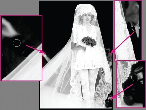 PS婚纱抠图与背景替换5