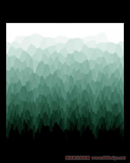 PS滤镜教程：有滤镜制作仿森林效果1