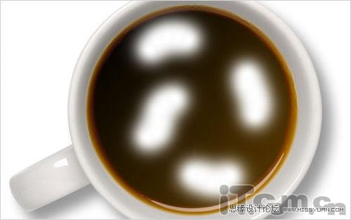 Photoshop使用滤镜制作牛奶混和咖啡的效果5