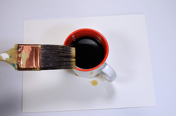 PS创建独一无二的咖啡渍笔刷2