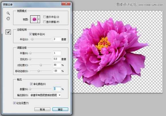 Photoshop设计动感飞溅效果的艺术花朵3